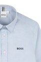 BOSS koszula bawełniana dziecięca niebieski J52675.102.108