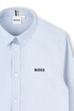 Chłopiec BOSS koszula bawełniana dziecięca J52675.102.108 niebieski