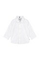 BOSS cămașă din bumbac pentru bebeluși lung alb J52681.71.81