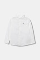 United Colors of Benetton camicia di cotone per bambini lunga bianco 54AZCQ00R.G.Reprop.9BYA