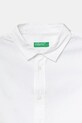 Chłopiec United Colors of Benetton koszula bawełniana dziecięca 54AZGQ00J.P.Reprop.9BYA biały