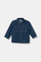 United Colors of Benetton koszula jeansowa dziecięca bawełna niebieski 5AD6GQ02U.P.seasonal