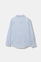 Detská košeľa United Colors of Benetton 5AWRCQ04E.G.seasonal modrá AW25