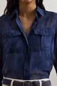 Πουκάμισο Lauren Ralph Lauren μπλε 200970723