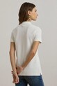 Bavlnené polo tričko Lauren Ralph Lauren 200971073 biela AW25