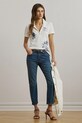 Oblečenie Bavlnené polo tričko Lauren Ralph Lauren 200971073 biela