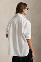 Βαμβακερό πουκάμισο Polo Ralph Lauren 211971509 λευκό AW25