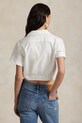 Polo Ralph Lauren koszula bawełniana 211971516 biały AW25