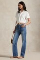 Odzież Polo Ralph Lauren koszula bawełniana 211971516 biały