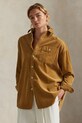 Вельветова сорочка Polo Ralph Lauren casual бежевий 211971525