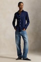 Odzież Polo Ralph Lauren koszula bawełniana 211A92177 granatowy