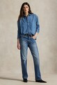 Ρούχα Τζιν πουκάμισο Polo Ralph Lauren 211969457 μπλε