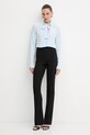Patrizia Pepe koszula 8C0785.A8I1 niebieski AW25