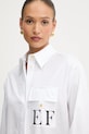 Bavlnená košeľa Elisabetta Franchi biela CA12156E2