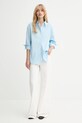 Calvin Klein koszula LV044B160G niebieski AW25