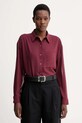 Srajca Calvin Klein bordo LV044B902G