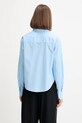 Дрехи Памучна риза Tommy Jeans DW0DW20990 син