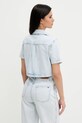 Odjeća Košulja s pamukom Tommy Jeans DW0DW21072 plava