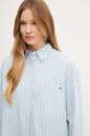 Βαμβακερό πουκάμισο Tommy Hilfiger μπλε WW0WW45892