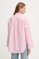 Одяг Бавовняна сорочка Tommy Hilfiger WW0WW45892 рожевий