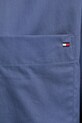 Bombažna srajca Tommy Hilfiger WW0WW45892 mornarsko modra