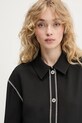 Stine Goya cămașă negru SG.PF25.S029.2369