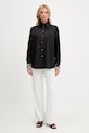 Karl Lagerfeld koszula bawełniana A3W11023 czarny AW25