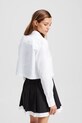Karl Lagerfeld koszula bawełniana A3W11030 biały AW25