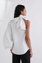 Karl Lagerfeld blúz pamutból A3W11037 fehér AW25