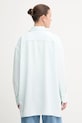 Ρούχα Πουκάμισο Calvin Klein Jeans LV044C148G τιρκουάζ