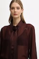 Gestuz cămașă burgundia 10910669