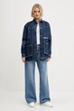 Karl Lagerfeld Jeans geacă jeans A3W11004 bleumarin AW25
