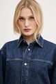 Karl Lagerfeld Jeans kurtka jeansowa granatowy A3W11004