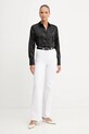 Πουκάμισο Guess AGNES W5YH40.WFQC2 μαύρο AW25