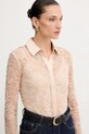 Guess koszula ANTOINETTE beżowy W5YH58.WHDY0