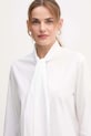 OUI koszula bawełniana biały 87626