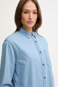 United Colors of Benetton koszula jeansowa niebieski 5DHJDQ0CJ