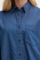 United Colors of Benetton cămașă jeans 5DHJDQ0CJ albastru
