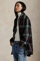 Polo Ralph Lauren koszula z dodatkiem wełny Woven Sport 211971524 zielony AW25