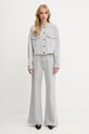 Forte Forte kurtka jeansowa 14029.my.shirt szary AW25