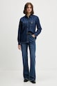 Джинсова сорочка Guess Jeans W5YH37.D5M8D темно-синій AW25