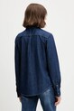 Одежда Джинсовая рубашка Guess Jeans W5YH37.D5M8D тёмно-синий