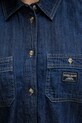 Джинсовая рубашка Guess Jeans W5YH37.D5M8D тёмно-синий