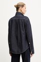 Odzież Patou koszula jeansowa BL0450224 granatowy
