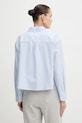 Одяг Бавовняна сорочка Weekend Max Mara NUORO 2525116111600 блакитний