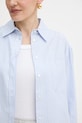 Бавовняна сорочка Weekend Max Mara NUORO 2525116111600 блакитний