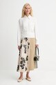 Weekend Max Mara koszula bawełniana FRESCO 2525116072600 beżowy AW25
