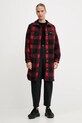 Columbia kurtka koszulowa Wildest Venture 2136171 czerwony AW25
