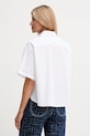 Îmbrăcăminte Kenzo cămașă din bumbac FF62CH2469LH alb