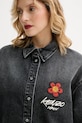 Kenzo cămașă jeans gri FF62DC2506C8